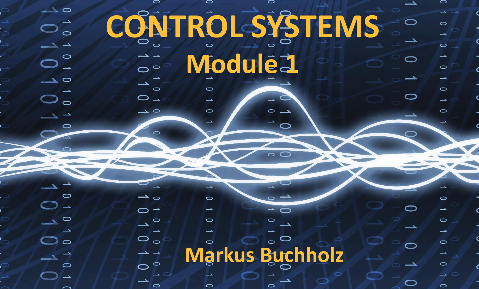 Control Systems for Robotics course overview