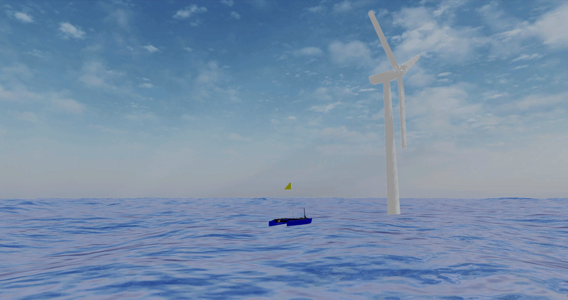 BlueBoat SITL simulation in GazeboSim