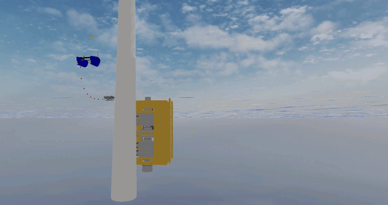 BlueROV2 SITL simulation in GazeboSim