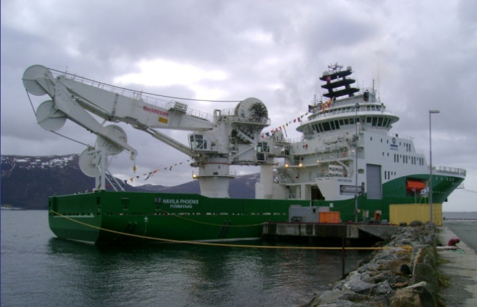 Heave compensation system, view 1