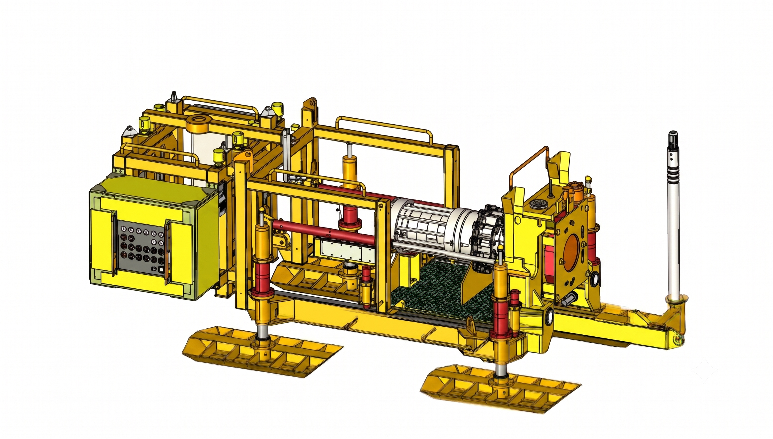 Subsea pipeline connector (PLET)